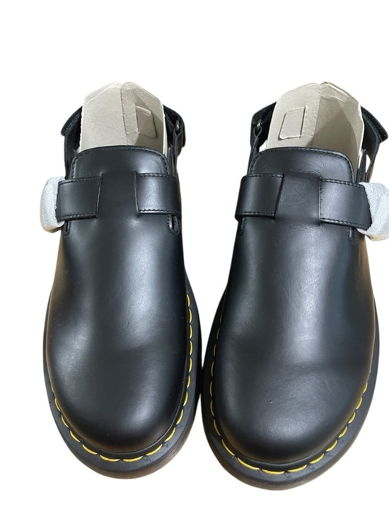 Dr. Martens Men\'s Jorge II Black Leather Slingback Clog Work Shoe sz 12 NIB main image 4